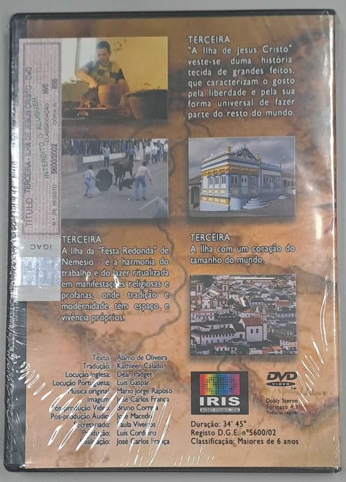 Pack sobre as Ilhas Portuguesas (4 DVD Novos e Selados)