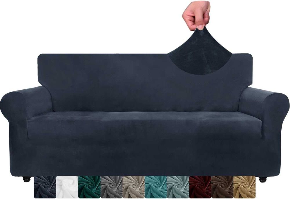 Nowy pokrowiec na sofę /elastyczny/szezlong /ochronny/4-osobowy !8478!