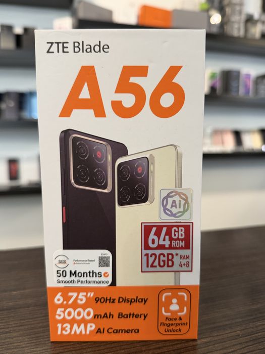 Smartfon ZTE Blade A56 4GB 64GB Złoty Poznań Długa 14