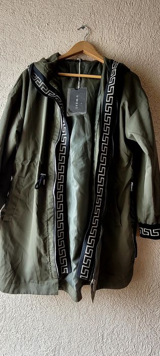 Nowa kurtka parka z kapturem XL, biust 120cm