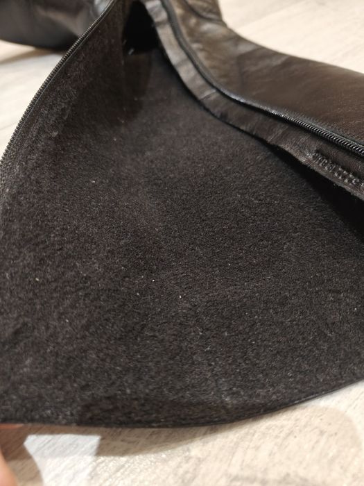 Buty zimowe skóra 39 kozaki