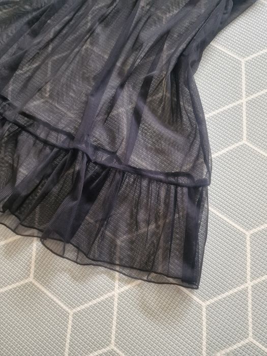 Siateczka sunkienka H&M M 38 tiul tiulową przezroczystą