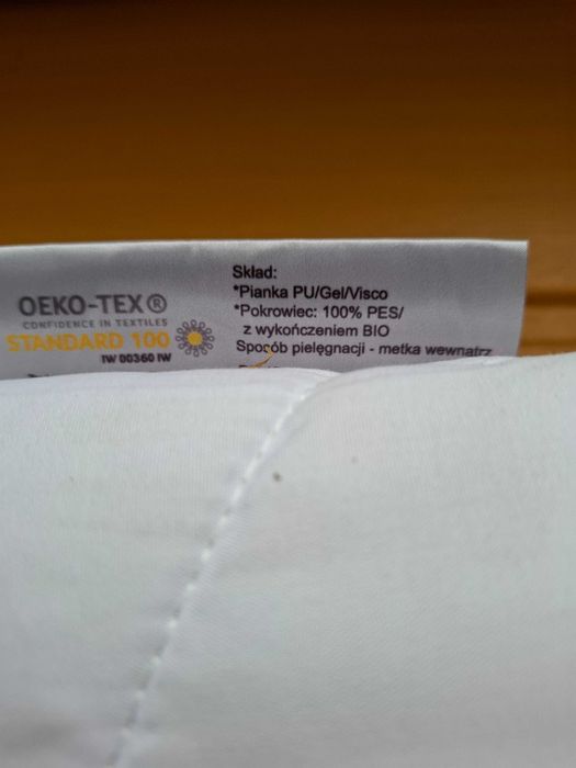 Materac 90x200 Rem-Sen + łóżko z szufladą