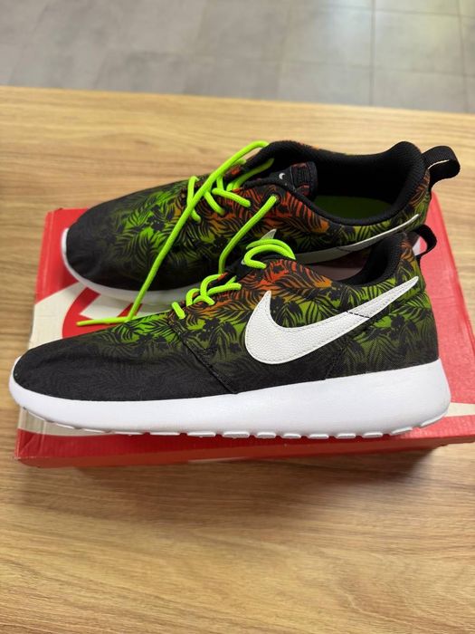 Кросівки чоловічі Nike Roshe Run Print яскраві, оригінальні, є коробка