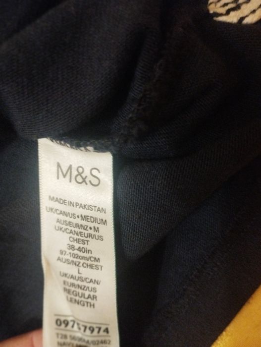 Реглан чоловічий теплий,бавовна,розмір М-L (97-102см) від M&S