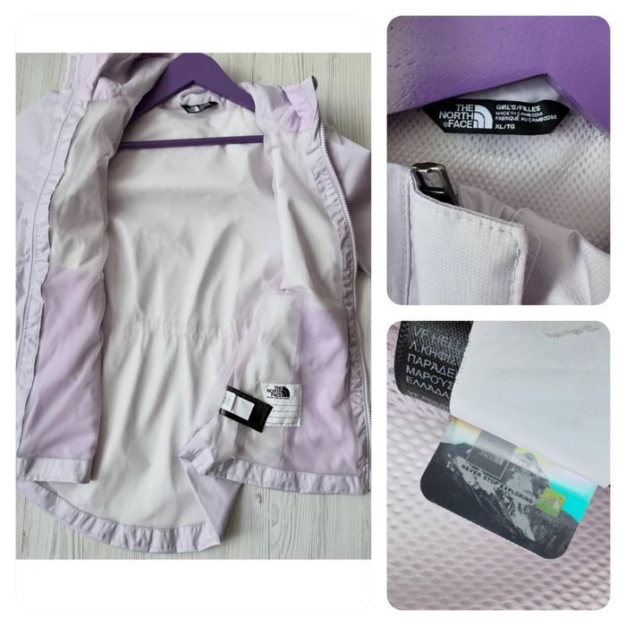 Куртка вітровка дощивик The North Face жіноча XS дитяча XL Оригінал Ідеал