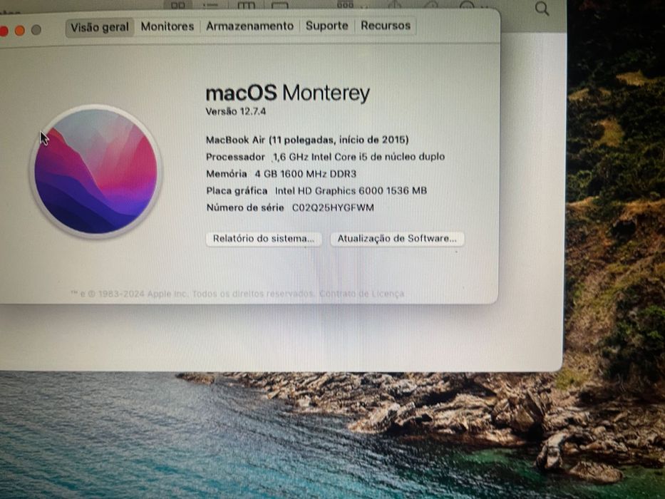 Apple Macbook Air 11 -2015