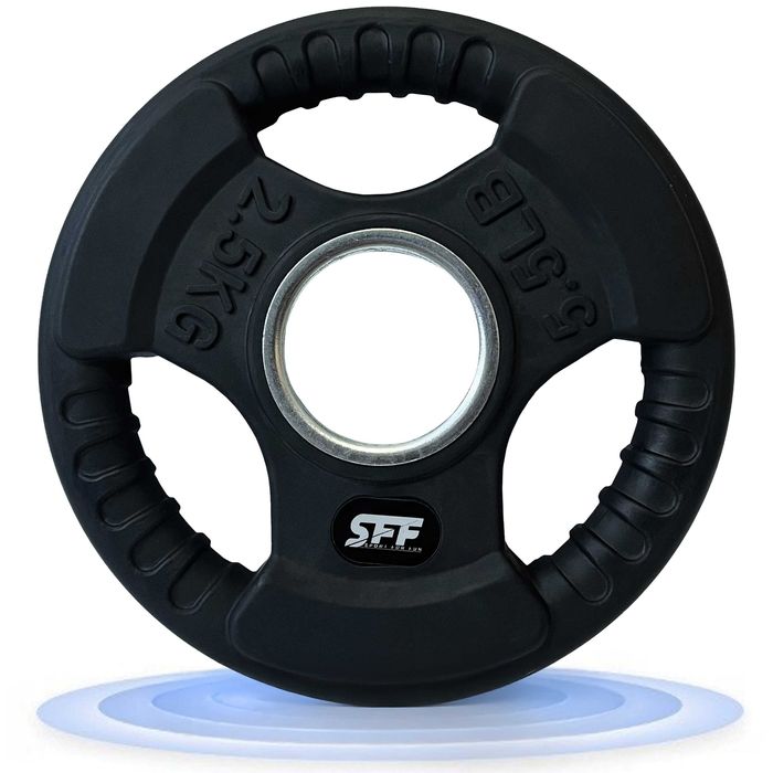 Obciążenie olimpijskie zestaw 4x2,5kg gumowane 51mm