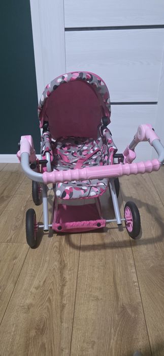 Wózek dla lalek 2w1  głęboki i spacerowy