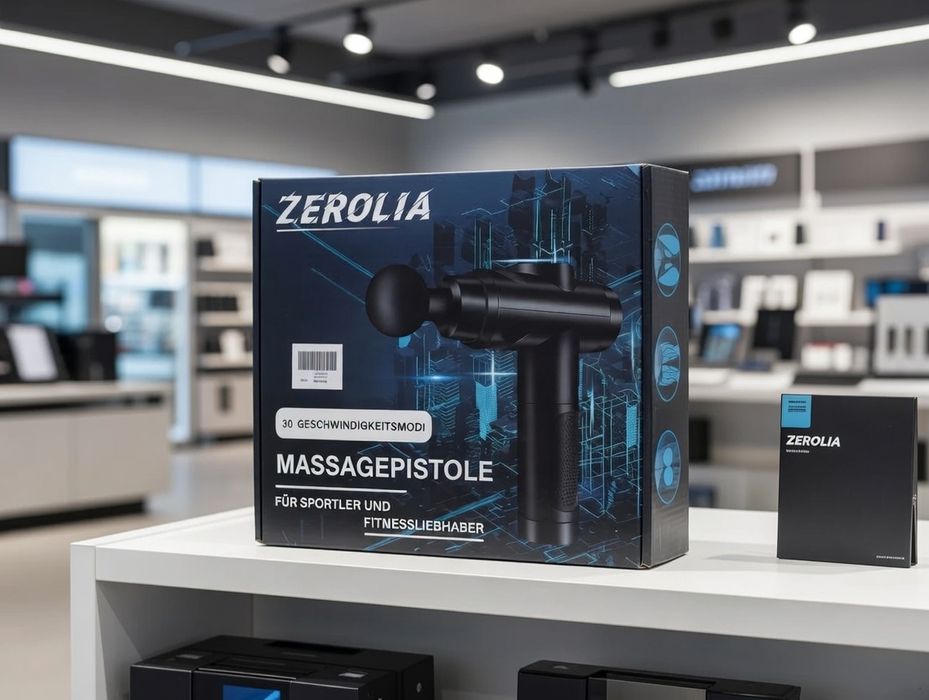 Масажний пістолет Zerolia з 30 рівнями швидкості