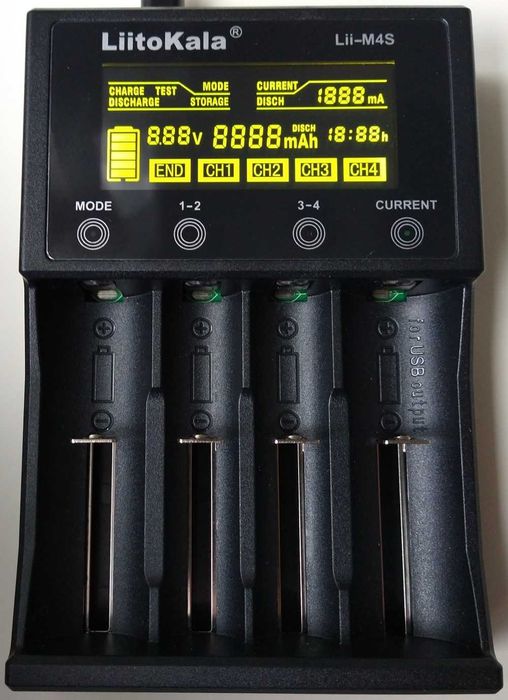 ładowarka LiitoKala Lii-M4S