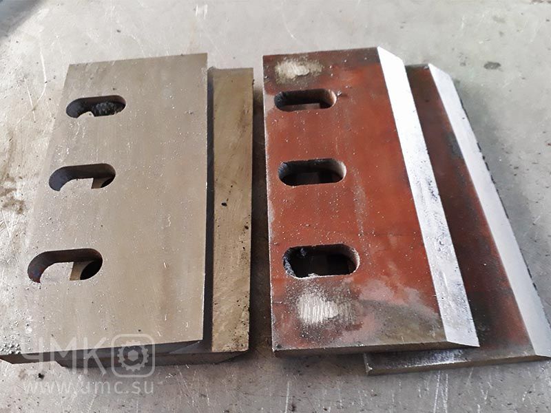 Ніж на ківш, кромка ковша Сталь Quard, XAR, Хардокс, Hardox 450