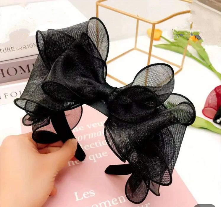 Обруч для волос из фатина