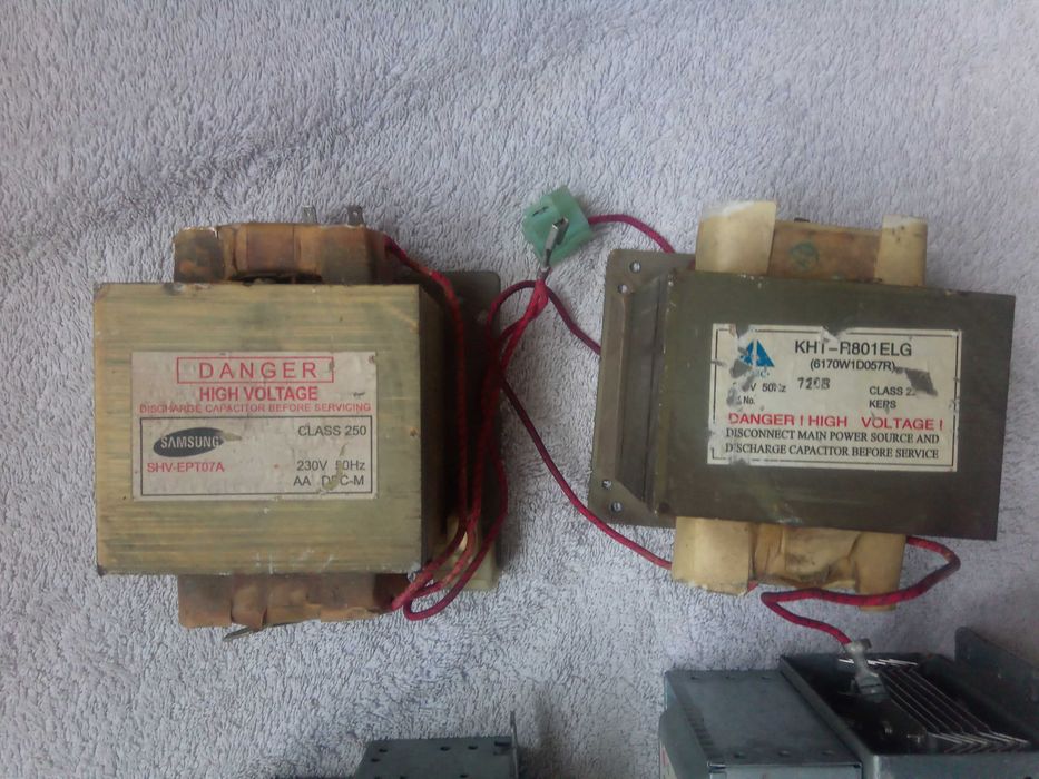 Магнетроны трансформаторы к микроволновым печам