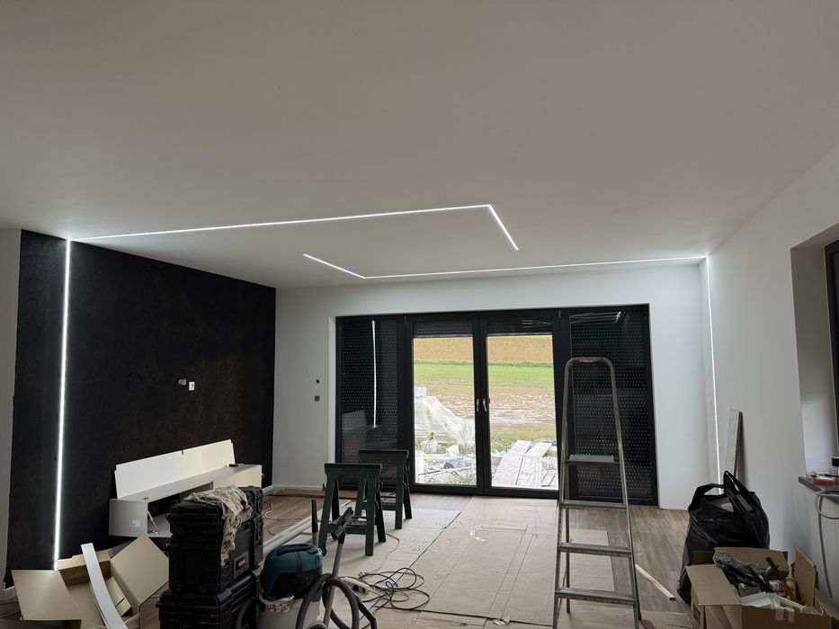 Szpachlowamie malowanie natryskiem