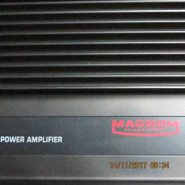 AMPLIFICADOR Macrom + divider Kenwood