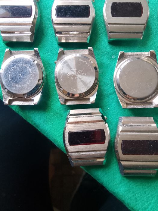 Zegarek LED - koperty Vintage NOS