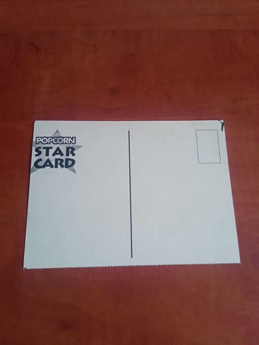 Pocztówka Scooter popcorn