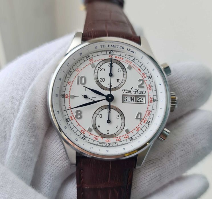 Чоловічий годинник Paul Picot Gentleman 43mm P2004.SG.1413 Mechanical