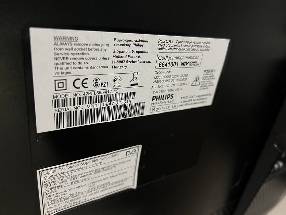 Telewizor Philips 42 Androidn4K smart Ambilight pilot uchwyt na sciane