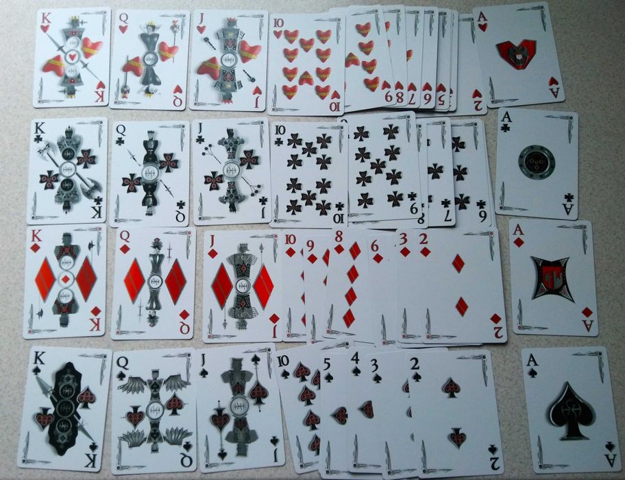 CHROME KINGS kolekcjonerskie karty do gry