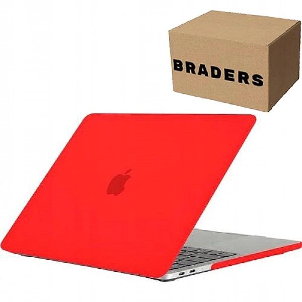 Etui Gecko Clip On do MacBook Pro 13" czerwone - lekkie i trwałe