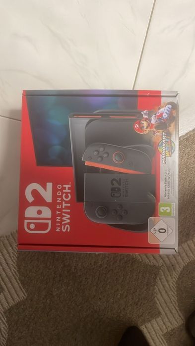 Nintendo switch 2  como nova e garantia até 2028