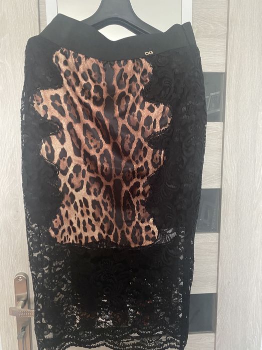 Spodnica pantera koronka dolce gabbana
