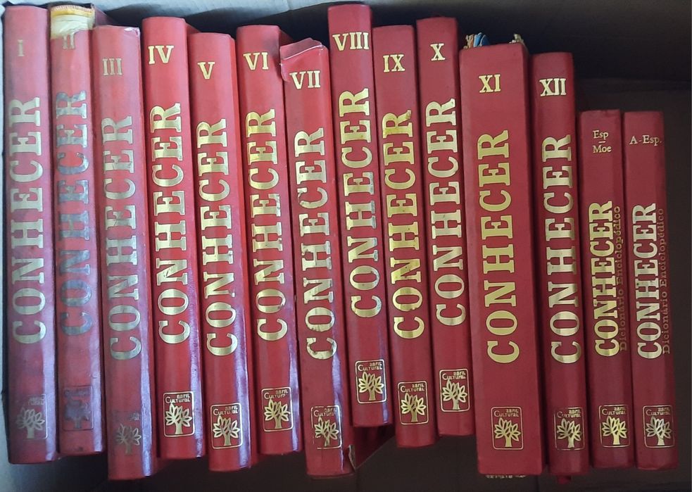 Enciclopedia Conhecer da editora Abril 1972