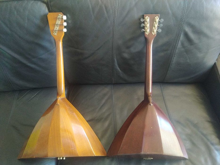 Antigo e raro bandolim, balalaica, vintage. Produção artesanal