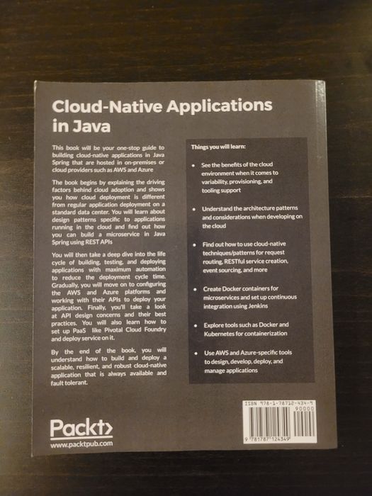 Cloud Native Applications in Java - Ajay Mahajan64585103390211122