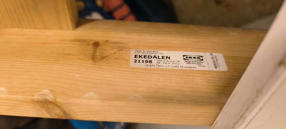 Mesa branca - EKEDALEN ( IKEA )