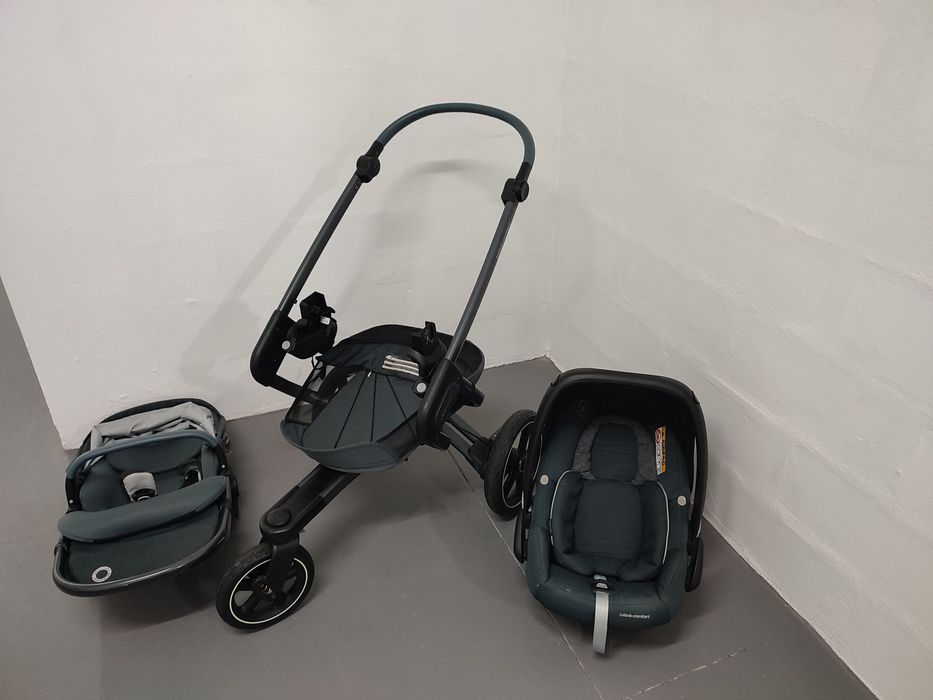 Carrinho de bebé e baby coque