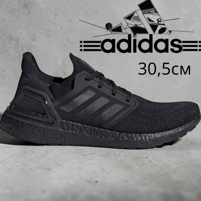 Кросівки чоловічі Adidas Ultraboost 20 Black