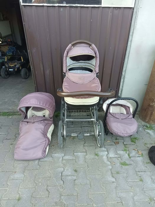 Wózek 3w1 w stylu retro