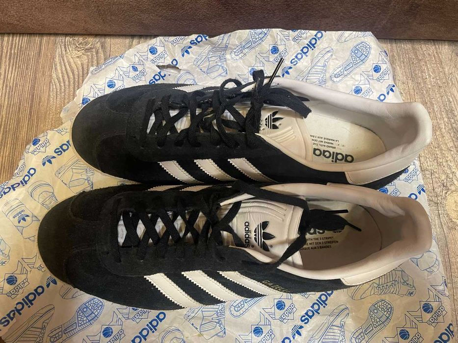 Кросівки Adidas Gazelle Originals чорні ОРИГІНАЛ