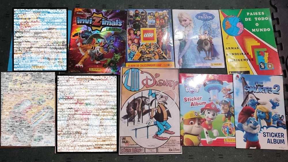 Lote 32 Cadernetas de Cromos diversas - sem cromos
