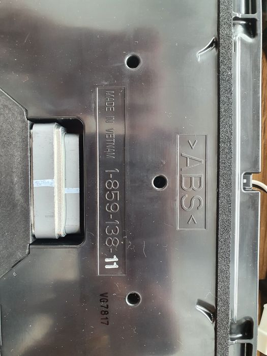 Głośniki telewizora sony bravia 65xe8577