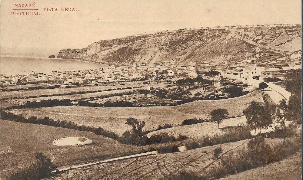 Bilhete Postal antigo 192(?) - NAZARÉ