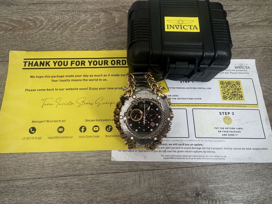 Zegarek męski Invicta Reserve Gladiator – 34430 NOWY!!! 24H