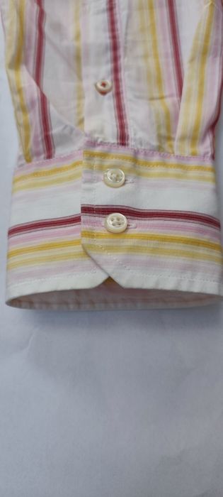 Koszula Męska Tommy Hilfiger Paski Kolorowa L