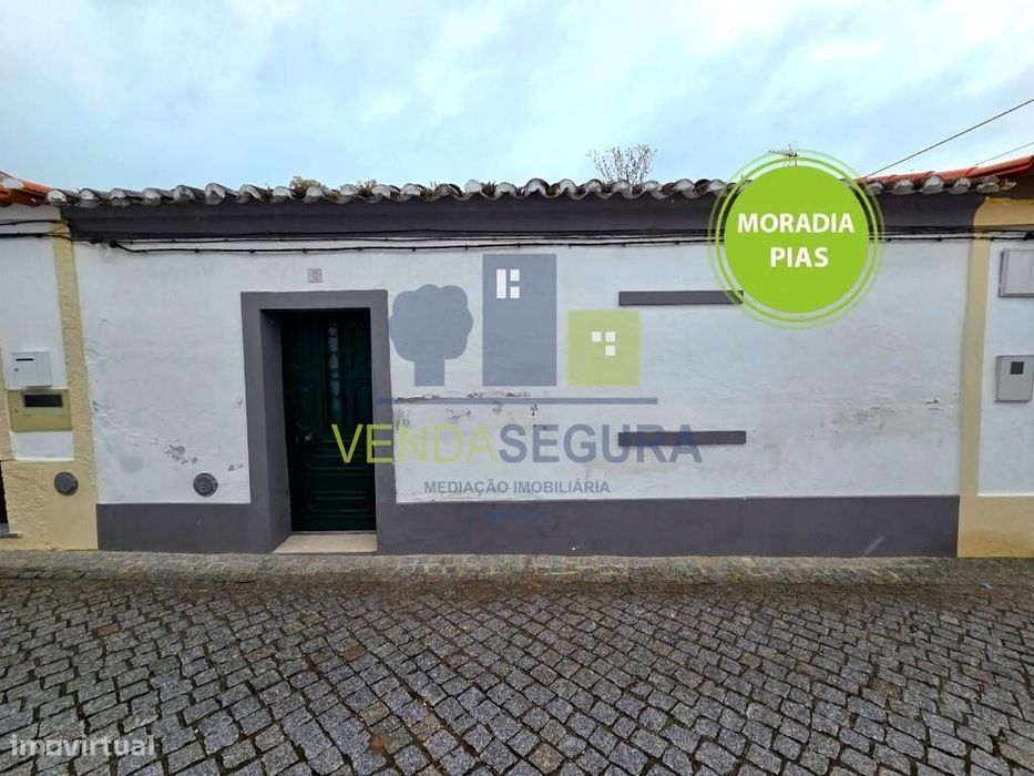 Moradia T1 com quintal| Pias