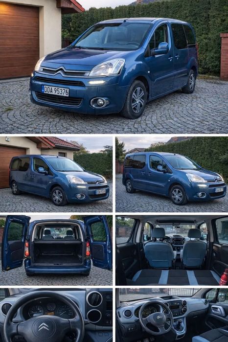 Citroën Berlingo Multispace 1.6 HDI 90 KM Dwuskrzydłowe drzwi