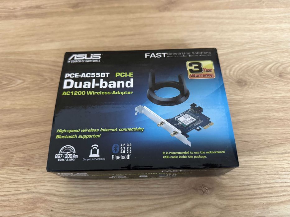 Placa WiFi ASUS AC1200 PCI-e64738132293890120