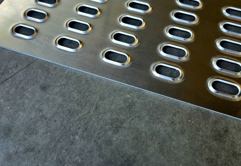 Blacha ALUMINIOWA LOHR 75 cm autolaweta najazd pomoc drogowa platforma