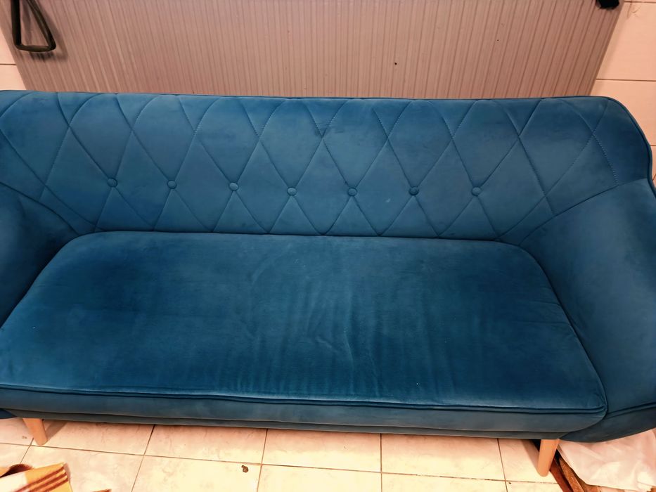 Sofa i krzesło skandynawskie  1+3