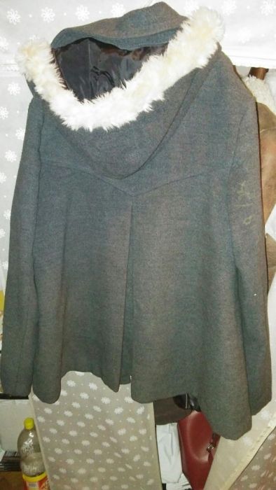 Plaszczyk szary rozmiar 36