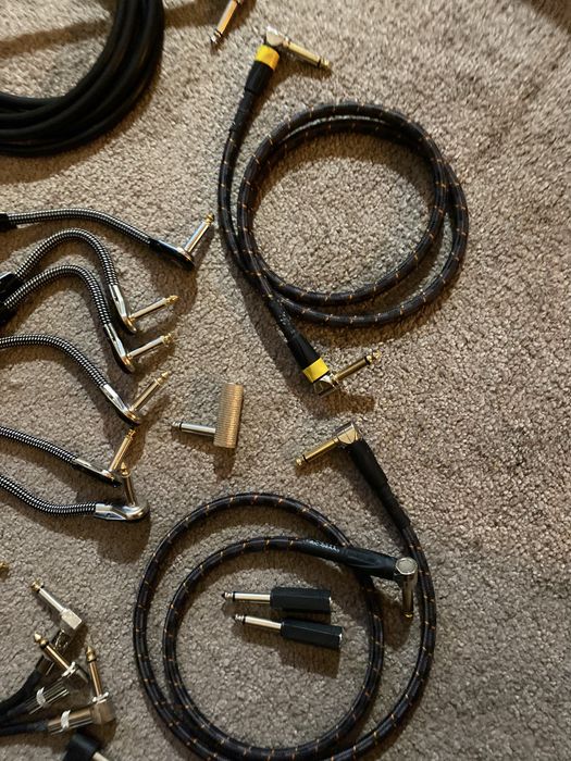 Cabos para pedais de guitarra e instrumentos e Audio