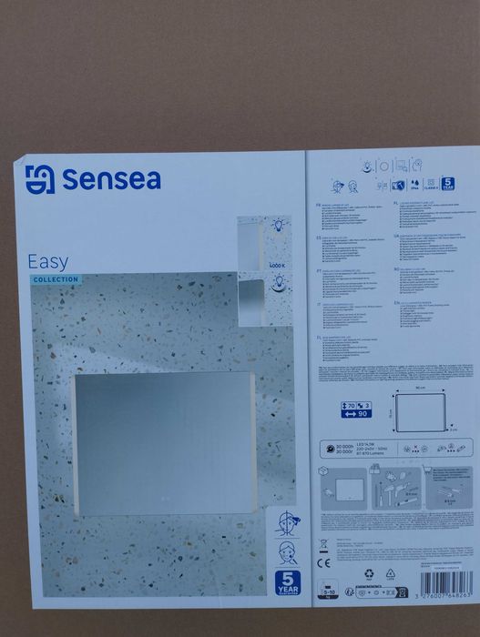 Espelho WC Casa de Banho com Iluminação