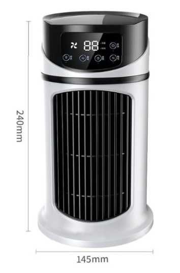 Mini ar condicionado portátil e Humidificador de ar